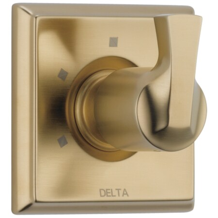 Delta Dryden 3-Setting 2-Port Diverter Trim Champagne Bronze T11851-CZ